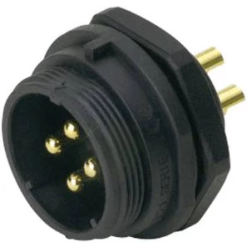 Image of Weipu SP2112 P5 Bullet connector Plug mount Series connectors SP21 Total number of pins 5