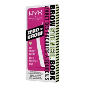 Image of NYX Professional Makeup Zero-to-Brow Eyebrow Stencils Skinny