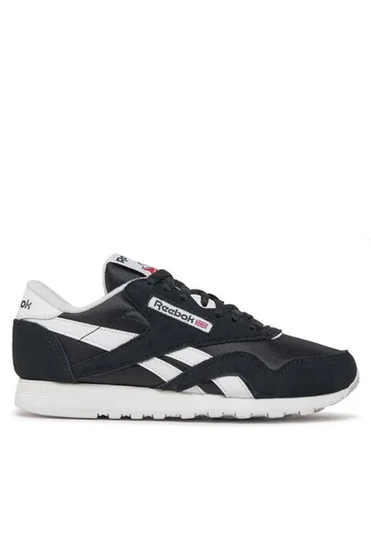 Image of Reebok NYLON/CBLACK/FTWWHT/FTWWHT Low Trainers 4 (37) Black 27234903240