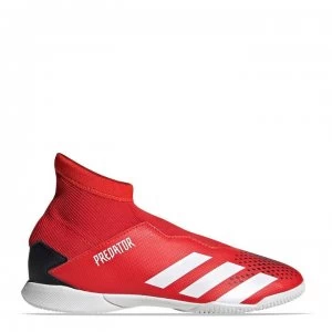 Image of adidas Predator Indoor Football Boots Juniors - Red/White/Black