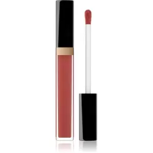 Image of Chanel Rouge Coco Gloss Lip Gloss with Moisturizing Effect Shade 716 Caramel 5,5 g