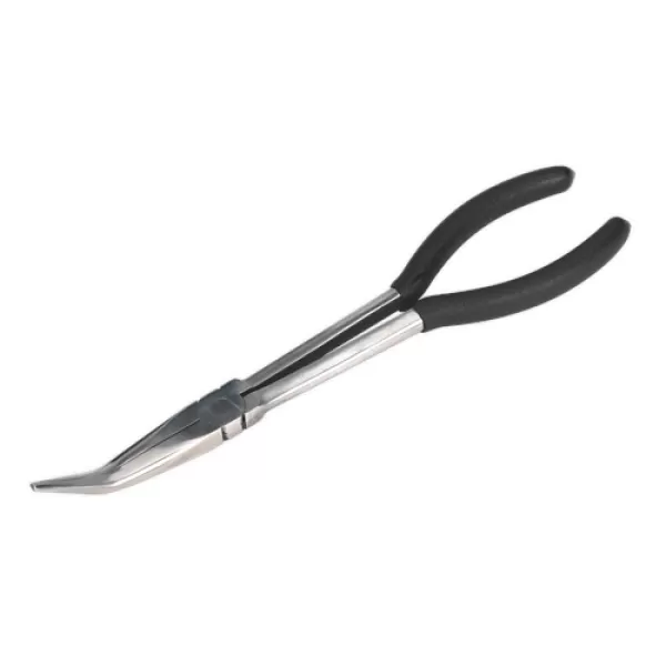 Image of Genuine SEALEY S0436 Needle yesse Pliers 275mm 45° Angle yesse