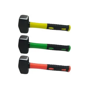 Image of Olympia Hi-Vis Fibreglass Club Hammer 1.1kg (2.5 lb)