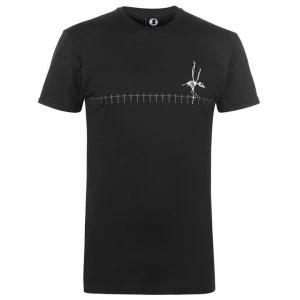 Image of Fearless Illustration Fearless Printed T Shirt Mens - Dino Cross