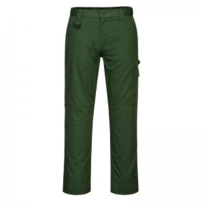 Image of Portwest WX2 Work Trousers CD884FGR38 Colour: Forest Green