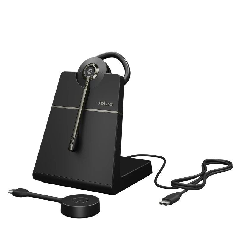 Image of Jabra Engage 55 SE MS Convertible USB-C Headset with Charging Stand GJQ35119J