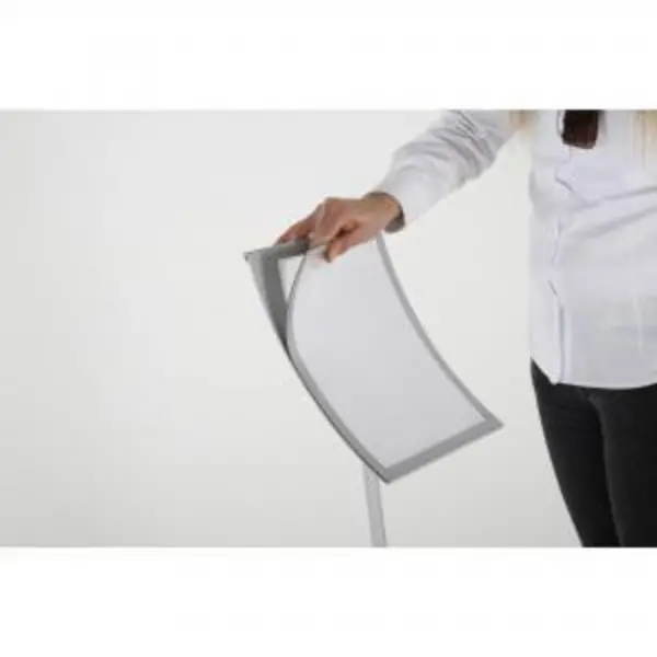 Image of Arc MenuBoard Holder Steel Base A4 SL EXR24933SS