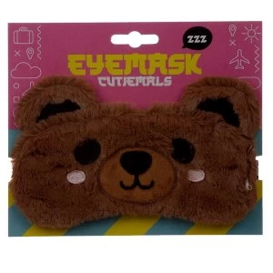 Image of Plush Cutiemals Bear Eye Mask