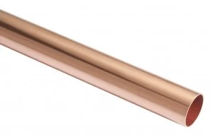 Image of Wickes Copper Tube - 15mm x 2m