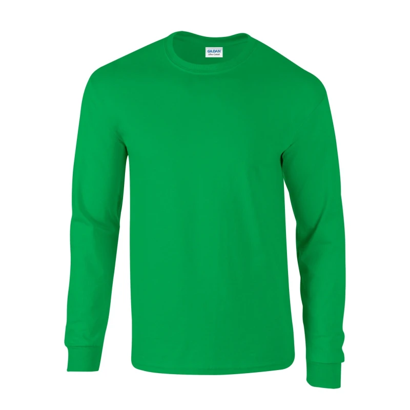 Image of Premier Premier Men Ginmill Checked Long-Sleeved Shirt in Green Size: Small Green S Male 5063470401307