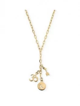 Image of Chlobo Gold Plated Silver Strength Of The Moon Necklace
