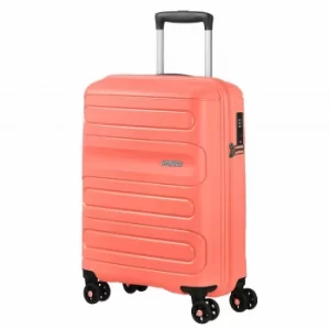 Image of American Tourister Sunside Spinner Cabin Coral Suitcase