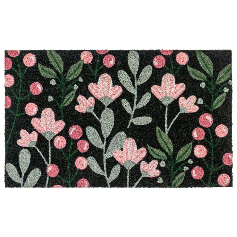 Image of JVL Latex Coir - Floral 45x75cm Multi unisex 45x75cm