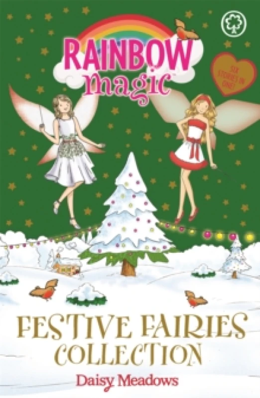 Image of Daisy Meadows Rainbow Magic: Festive Fairies Collection Book Multi unisex