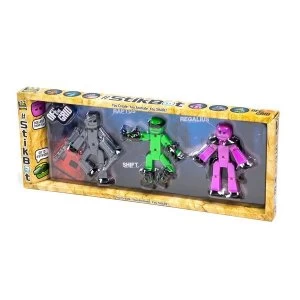 Image of StikBot Off the Grid - Raptus, Shift and Regalius