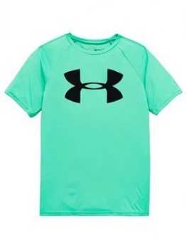 Image of Urban Armor Gear Childrens Tech Big Logo T-Shirt And Prototype Wordmark Short Set - Green Grey