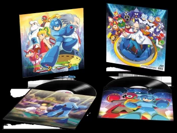 Image of Mega Man Mega Man 2 & Mega Man 3 LP multicolor