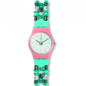 Image of Ladies Swatch Beadround S Watch