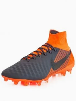 Image of Nike Magista Orden II Firm Ground Football Boots Grey Size 7 Men