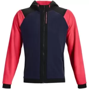 Image of Under Armour HeatGear Full Zip Hoodie - Blue