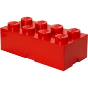 Image of LEGO Storage Brick 8 - Red