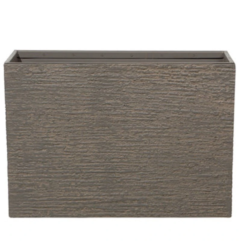 Image of Beliani Plant Pot Edessa 80 Cm Dark Brown