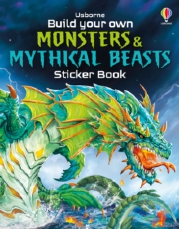 Image of Build Your Own Monsters and Mythical Beasts Sticker Book Paperback / softback