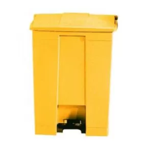 Image of Slingsby Step-On Bin 45.5L 415X400X600mm Yellow 313504