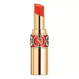 Image of Yves Saint Laurent Rouge Volupte Shine Oil-In-Stick Moisturizing Lipstick Nourishing Color Orange 58 Tournon