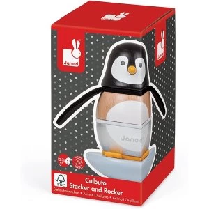 Image of Janod Penguin Stacker and Rocker