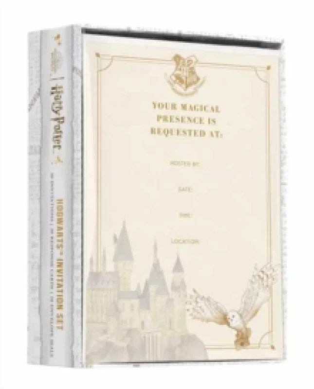 Image of Harry Potter: Hogwarts Invitation Set (Set of 30) Novelty book