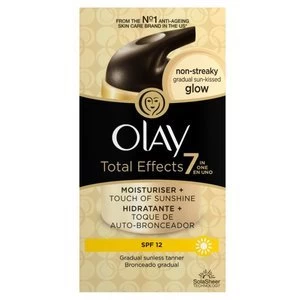 Image of Olay Total Effects 7in1 Touch of Sunshine Moisturiser 50ml