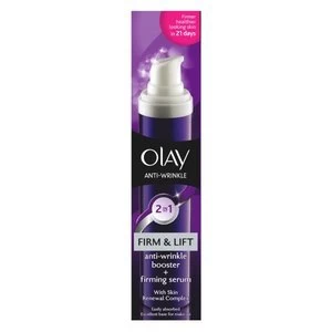 Image of Olay Anti-Wrinkle Firm and Lift 2in1 Cream + Serum 50ml