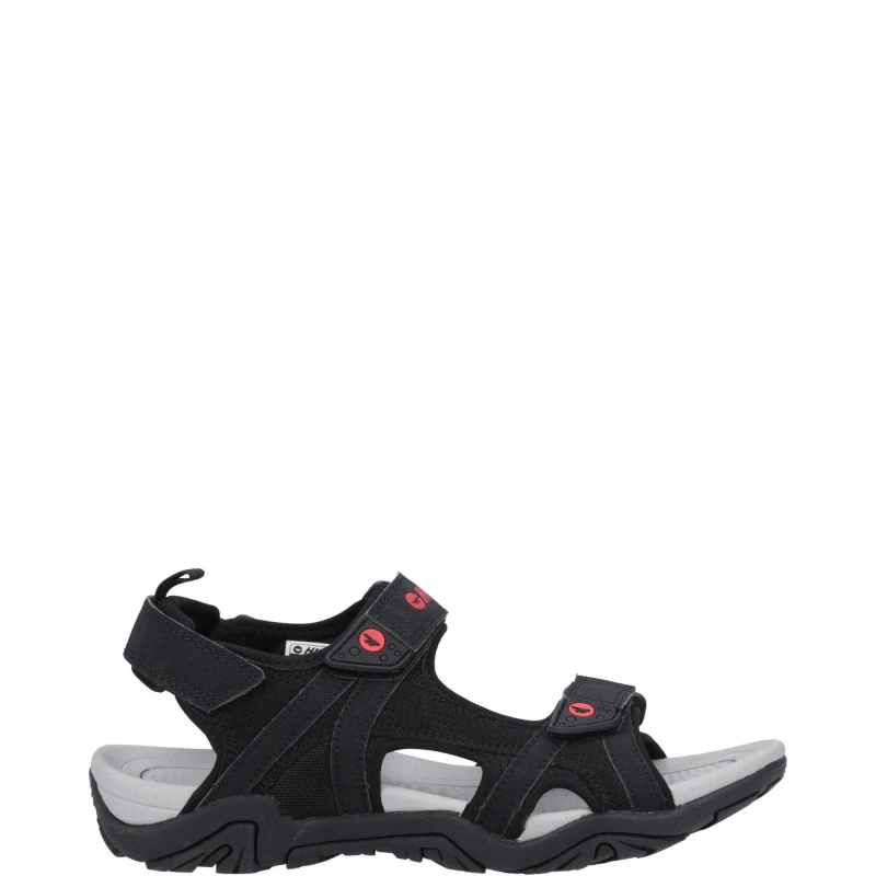 Image of Hi Tec Crater Sandal - Black 12