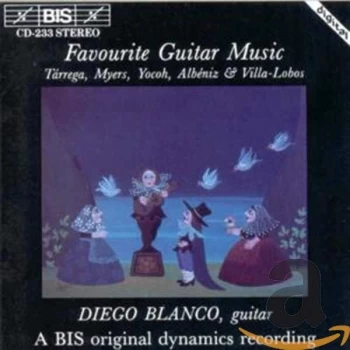Image of T&aacute;rrega, Francisco - Favourite Guitar Music (Blanco) CD