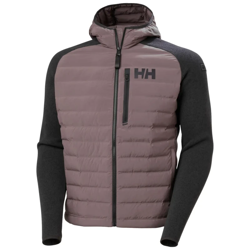 Image of Helly Hansen Puffer jacket Helly Hansen Arctic Ocean Hybrid Gris Male S