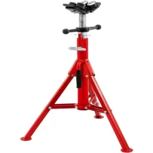 Image of VEVOR Pipe Stand Foldable 4-Ball Transfer Head 12" Pipe Capacity 71-131cm Height