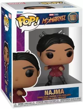 Image of Ms. Marvel Najma Vinyl Figur 1081 Funko Pop! multicolor