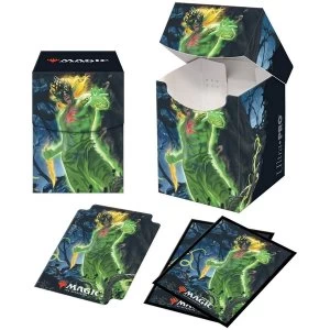 Image of Ultra Pro Magic: The Gathering Zendikar Rising Commander Combo 100+ Deck Box and 100ct sleeves