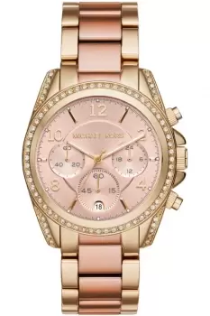 Image of Ladies Michael Kors BLAIR Chronograph Watch MK6316