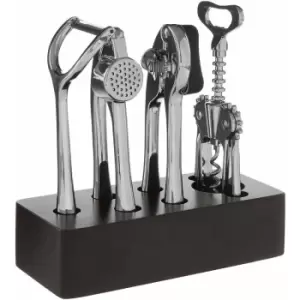 Image of Paragon 5pc Chrome Finish Kitchen Gadget Set - Premier Housewares