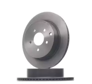 Image of BREMBO Brake disc NISSAN,INFINITI 09.B265.11 43206CA000,432063JA0A,43206CA000 Brake rotor,Brake discs,Brake rotors 43206CN000,43206WL000