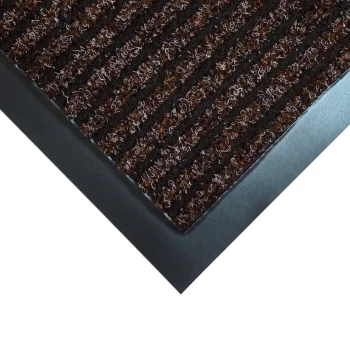 Image of Toughrib Entrance Door Mat - Brown - 0.6M X 0.9M
