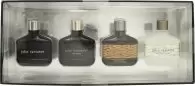 Image of John Varvatos Gift Set 15ml John Varvatos Eau de Toilette + 15ml Vintage Eau de Toilette + 15ml Artisan Eau de Toilette + 15ml Artisan Pure
