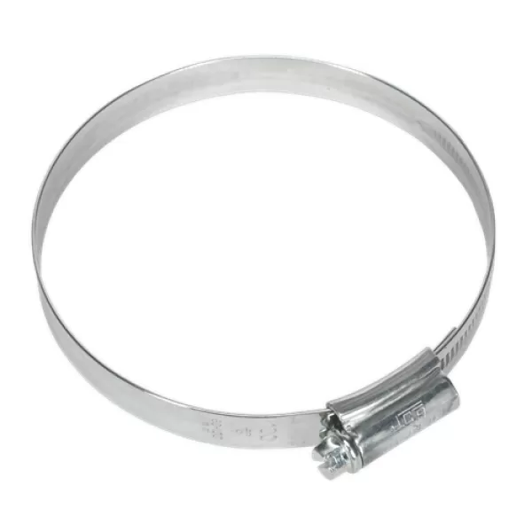 Image of Genuine SEALEY HCJ4X HI-GRIP® Hose Clip Zinc Plated Ø80-100mm Pack of 10