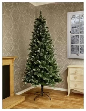 Image of Premier Decorations 1.8m Fairmont Fair Glitter Tipped Tree