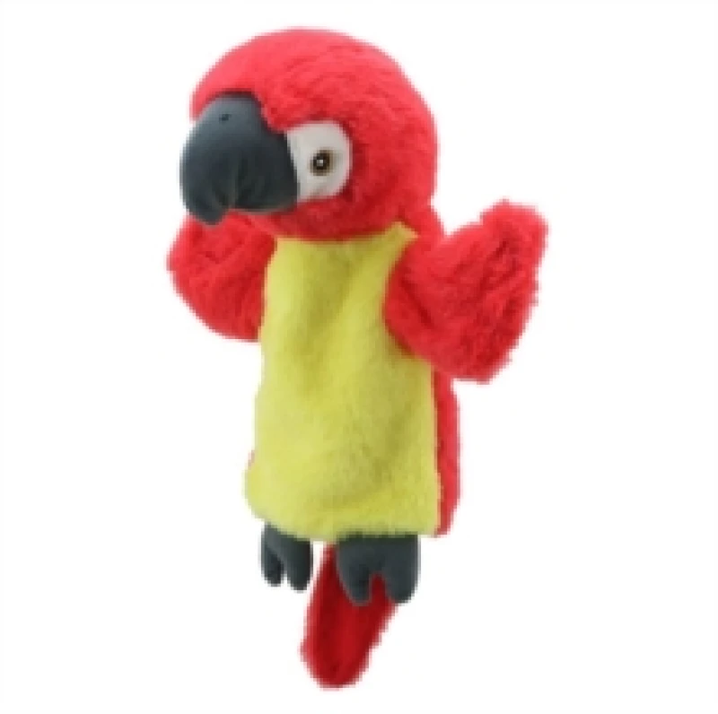 Image of The Puppet Company Eco Animal Puppet Buddies Parrot Multi unisex