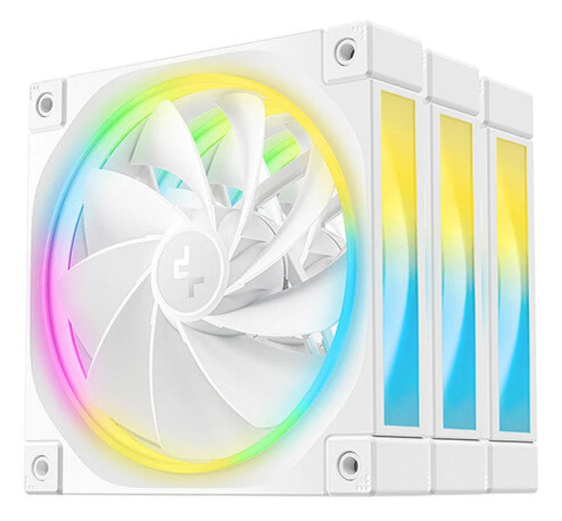 Image of DeepCool DeepCool FL12R WH-3 IN 1 Computer case Fan 12cm White 3 pc(s) R-FL12R-WHAPN3-G