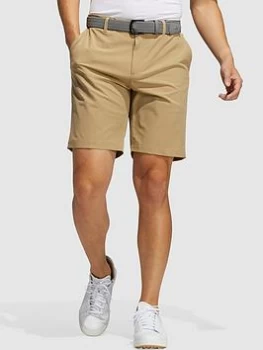 Image of adidas Golf Ultimate365 Core Shorts - Beige, Beige, Size 32, Men