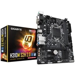Image of Gigabyte H310M S2H 2.0 Intel Socket LGA1151 H4 Motherboard